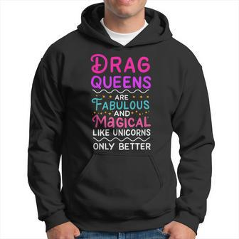 Drag Queen For Drag Performer Drag Queen Community Hoodie - Monsterry DE