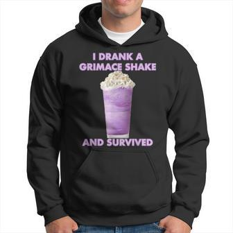 I Drank A Grimace Shake And Survived Hoodie - Seseable