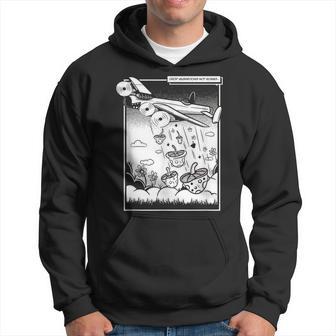 Drop Acid Not Bombs Trippy Psychedelic Hoodie - Thegiftio UK