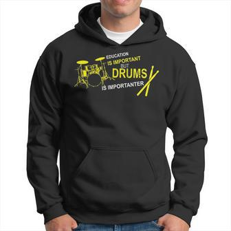 Drum Is Important Hoodie | Mazezy