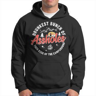 Drunkest Bunch This Side Of The Campground Hoodie - Monsterry UK