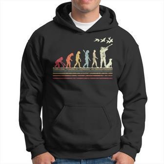 Duck Hunting Evolution Retro Style For Duck Hunters Hoodie | Mazezy