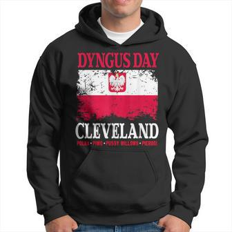 Dyngus Day Cleveland Apparel Polish Pride Polska Flag Hoodie - Monsterry UK