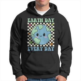 Earth Day Everyday Environmental Awareness Earth Day Groovy Hoodie - Monsterry AU
