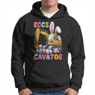 Easter For Boy Toddler Eggscavator Construction Truck Hoodie - Seseable