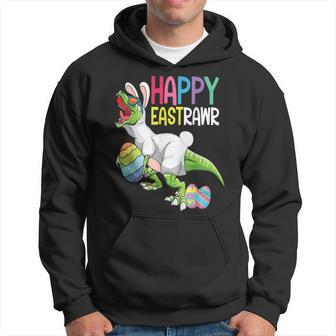 Easter Day Dinosaur Happy Eastrawr Easter Hoodie | Mazezy