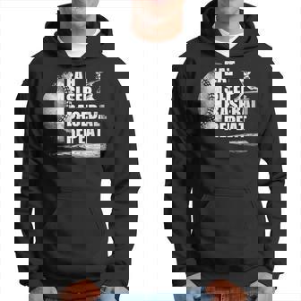 Eat Sleep Baseball Repeat Baseball Player Father's Day Dad Hoodie | Mazezy