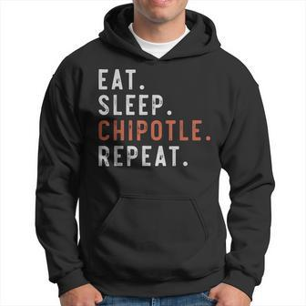 Eat Sleep Chipotle Repeat Fan Player Hoodie | Mazezy