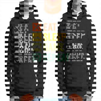 Eat Sleep Game Repeat Video Games Gamer Hoodie - Thegiftio