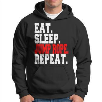 Eat Sleep Jump Rope Repeat Hoodie - Monsterry AU