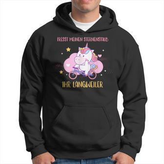 Eats Meinen Sternenstaub Ihr Langweiler Unicorn Bicycle Hoodie - Geschenkecke