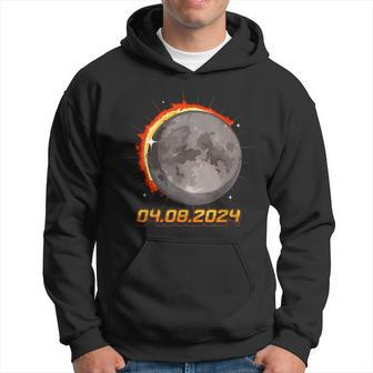 Eclipse 2024 April 08 Usa Annular Total Partial Astronomy Hoodie | Mazezy