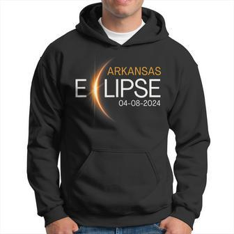 Eclipse 2024 Arkansas Totality Eclipse Arkansas Solar 2024 Hoodie - Seseable