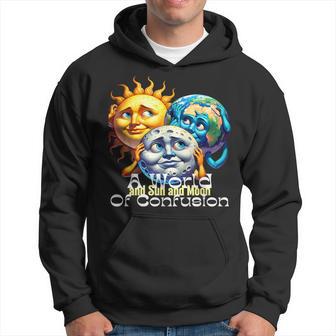 Eclipse 2024 Hilarious Take On The Eclipse Alignment Hoodie - Monsterry UK