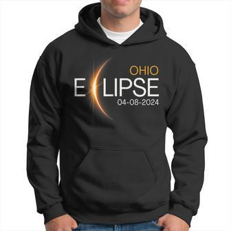 Eclipse 2024 Ohio Totality Eclipse Ohio Solar 2024 Hoodie - Monsterry AU