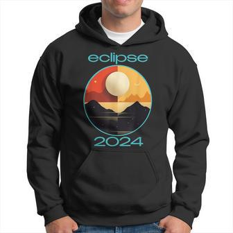Eclipse 2024 Annular Solar Atomic Age Eclipse Hoodie - Monsterry CA
