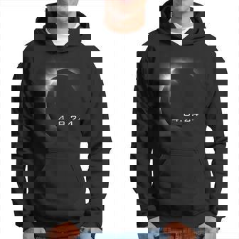 Eclipse Solar Total Primavera 8 De Abril De 2024 Sol Luna Sudadera - Regaloses