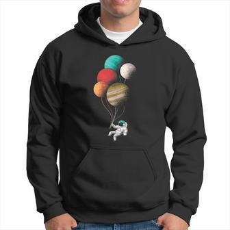 Edm Astronaut Balloon Dance Rave Music Festival Hoodie - Monsterry UK