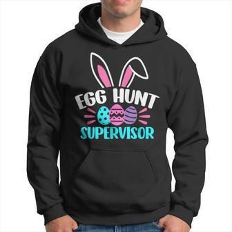 Egg Hunt Supervisor Happy Easter Day Egg Hunt Squad Hoodie - Monsterry