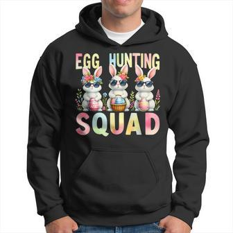 Egg Hunting Squad Easter Day Bunny Egg Hunt Happy Easter Hoodie | Mazezy DE