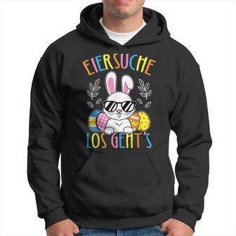 Eiersuche Los Geht's Easter Bunny Easter Eggs Children's Hoodie - Seseable