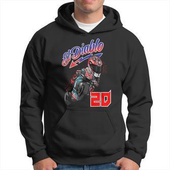 El Diablo Moto Superbike 20 Hoodie - Seseable