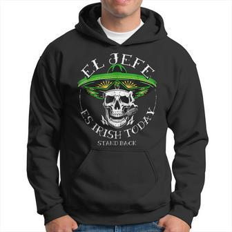 El Jefe Is Irish Today St Patrick's Day Skull Mexican Hoodie | Mazezy