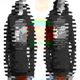 El Mejor Diseño Retro De Cat Dad Ever Para Cats Dads Sudadera - Regaloses