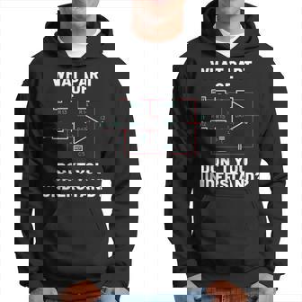 Electronic Diagram Electrical Engineer Hoodie | Mazezy