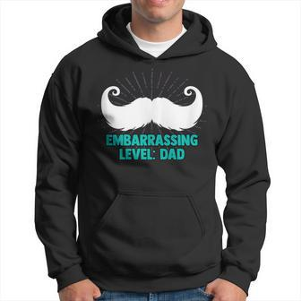 Embarrassing Level Dad Old Man Husband Daddy Hoodie - Monsterry DE
