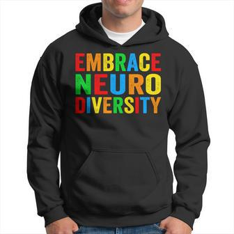 Embrace Neurodiversity Autism Neurodivergent Awareness Hoodie | Mazezy