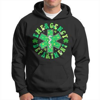 Emergency Department Er Ed St Patrick's Day Emergency Room Hoodie | Mazezy