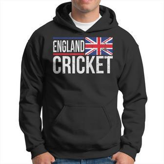England Cricket Flag Jersey Match Tournament Uk Fan Hoodie - Monsterry UK