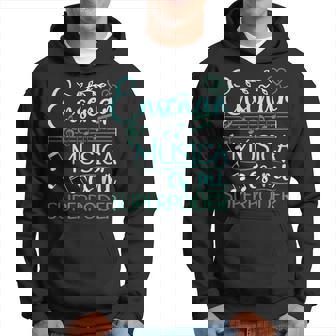 Enseñar Música Es Mi Superpoder Profesor De Música Musicos Sudadera - Regaloses