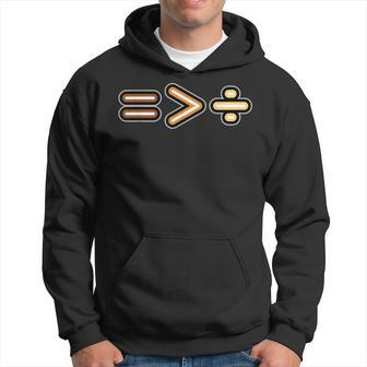 Equality Is Greater Than Division Melanin Blm Black History Hoodie - Seseable