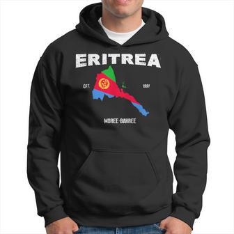 Eritrea Flag Eritrea Map Eritrean National Flag Hoodie - Thegiftio UK