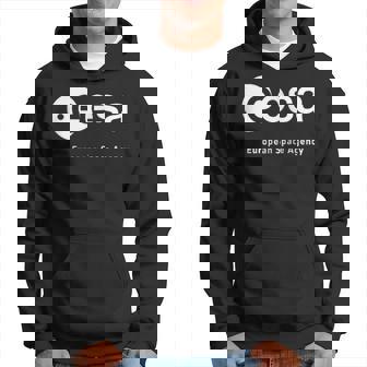 Esa Esa Agencia Espacial Europea Logotipo Sólido Logotipo De Fuente Sudadera - Regaloses