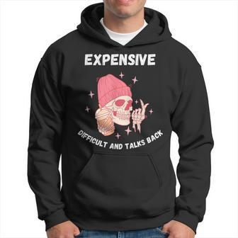 Expensive Difficult And Talks Back Father Day Hoodie - Seseable