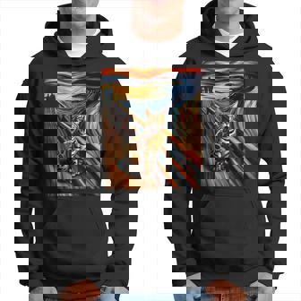 Expressionist Artsy Bengal Cat Artistic Bengal Cat Hoodie - Thegiftio