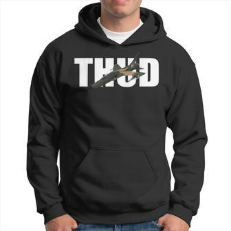 F-105 Thunderchief Thud Hoodie - Monsterry
