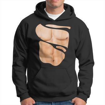 Fake Muscle I Man Fitness Dream Man Fitness Body Hoodie - Monsterry CA