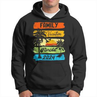 Family Florida Vacation 2024 Matching Group Family Hoodie | Mazezy