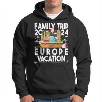Family Trip 2024 Europe Vacation Summer Traveling Holiday Hoodie - Monsterry UK