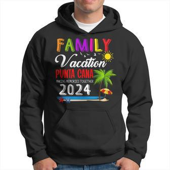 Family Vacation Punta Cana Making Memories 2024 Beach Trip Hoodie - Seseable