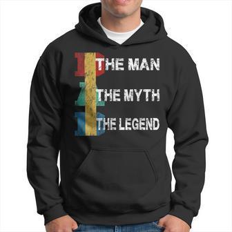 Fanny Dad The Man The Myth The Legend Papa Dad Fathers Day Hoodie - Monsterry DE