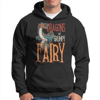 Fantasy Dragon Are Grumpy Fairy Hoodie - Thegiftio UK