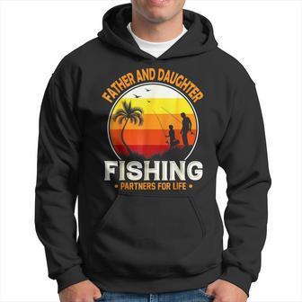 Father Daughter Fishing Partner For Life Best Father's Day Hoodie - Seseable