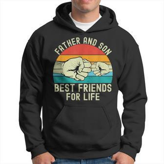 Father And Son Best Friends For Life Matching Father's Day Hoodie - Seseable