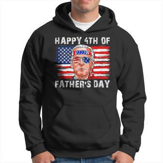 Fathers Day 4Th Of July Happy Joe Biden Memorial Day Hoodie - Thegiftio UK