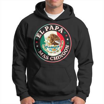 Father's Day El Papa Mas Chingon Mexican Dad Spanish Hoodie - Thegiftio UK